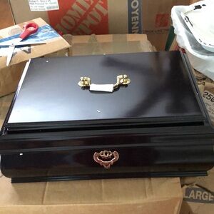 NEW - Bombay Company Large jewelry wooden box